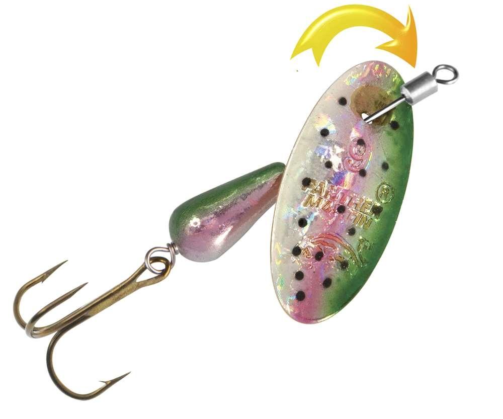 Panther Martin InLine SWIVEL Holographic Rainbow/Trout