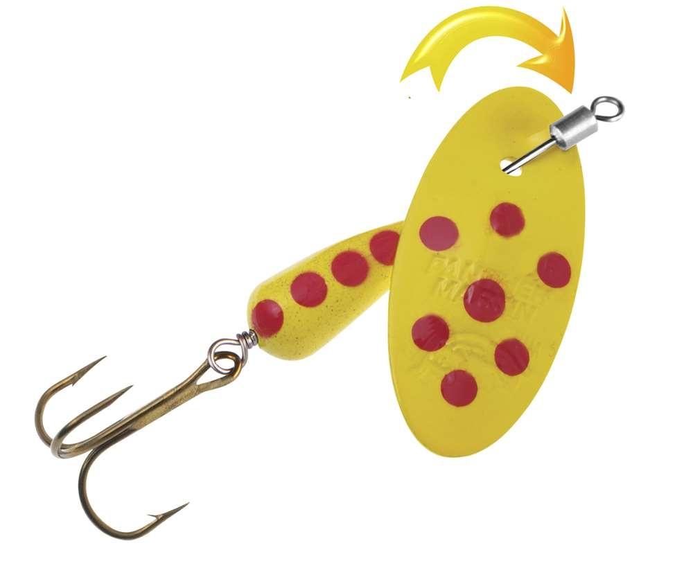 Panther Martin InLine SWIVEL Spotted Yellow