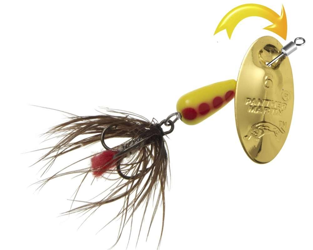 Panther Martin InLine SWIVEL Regular Fly Gold/Brown