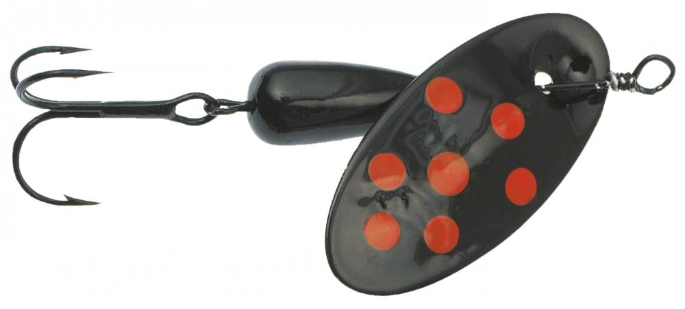 Panther Martin Spotted Black with Fluorescent