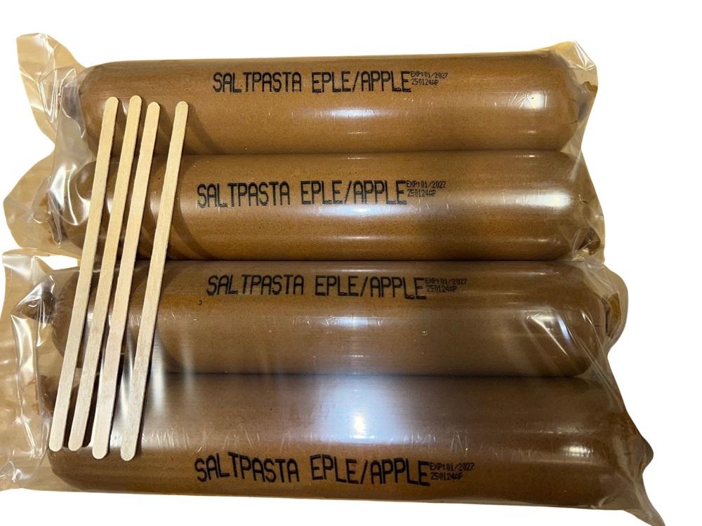 Extremhunt Saltpasta Eple 2,4kg (4stk 600g pølser)