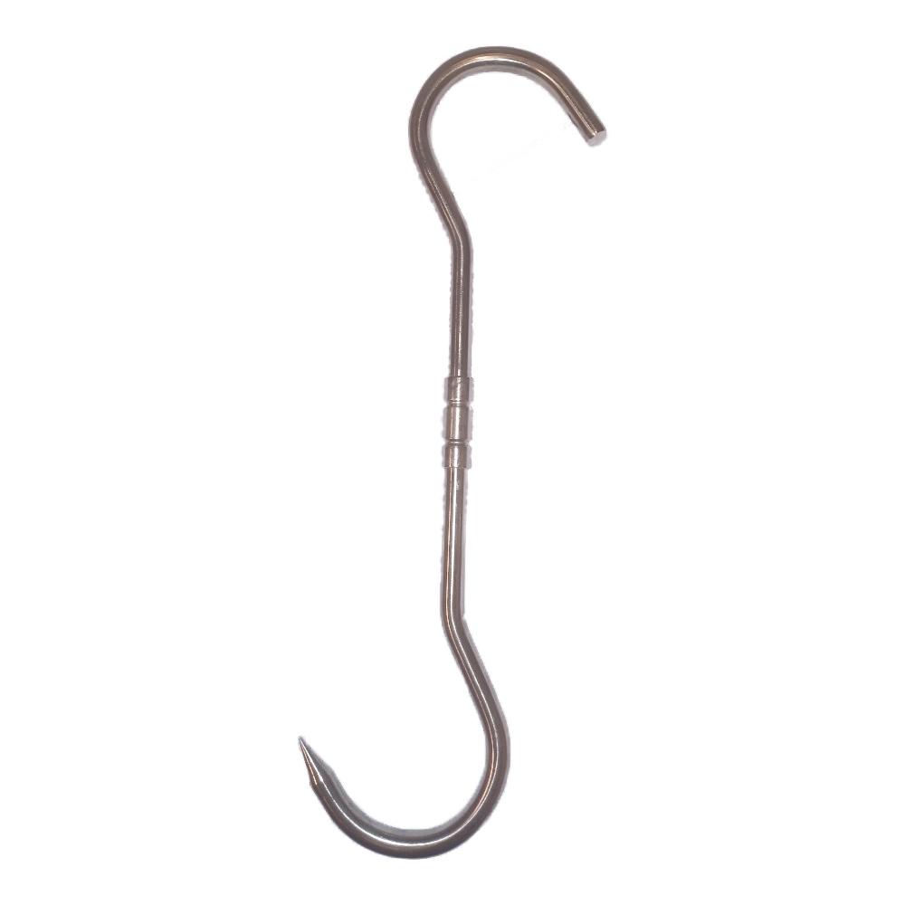 Extremhunt 10mm Profesjonell Rustfri 360 Slaktekrok, Ekstra lang