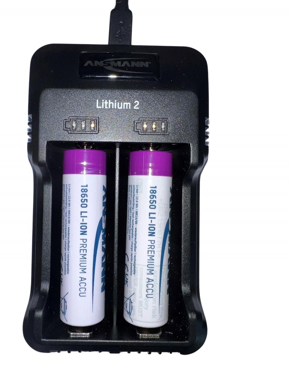 Ladepakke til all termisk som bruker 18650 batterier