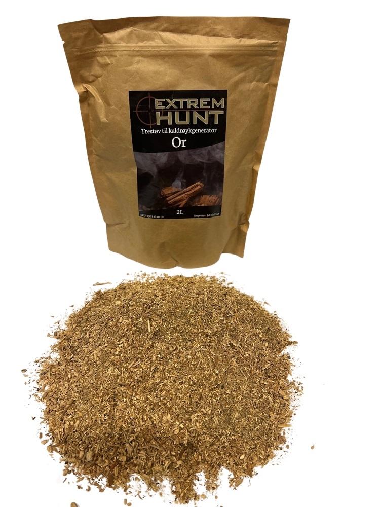 Extremhunt premium røykespon av Or 2 liter (1-3mm)