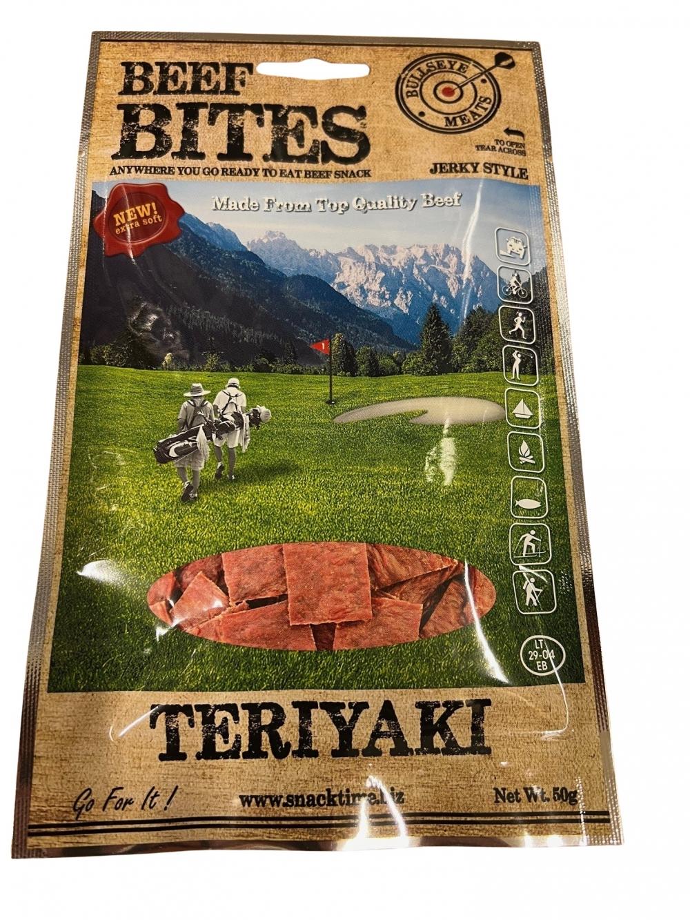 Beef Bites Teriyaki 50 gram