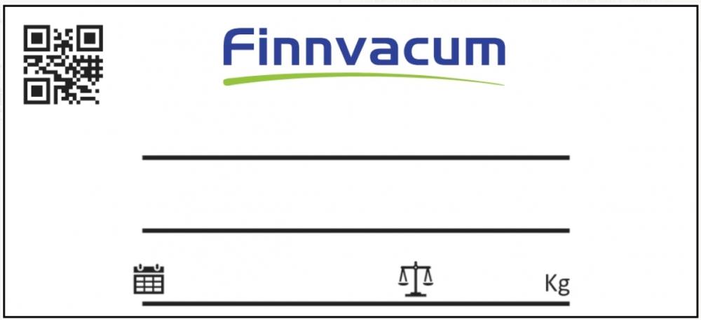 Finnvacum Fryseetiketter ark a 12 lapper