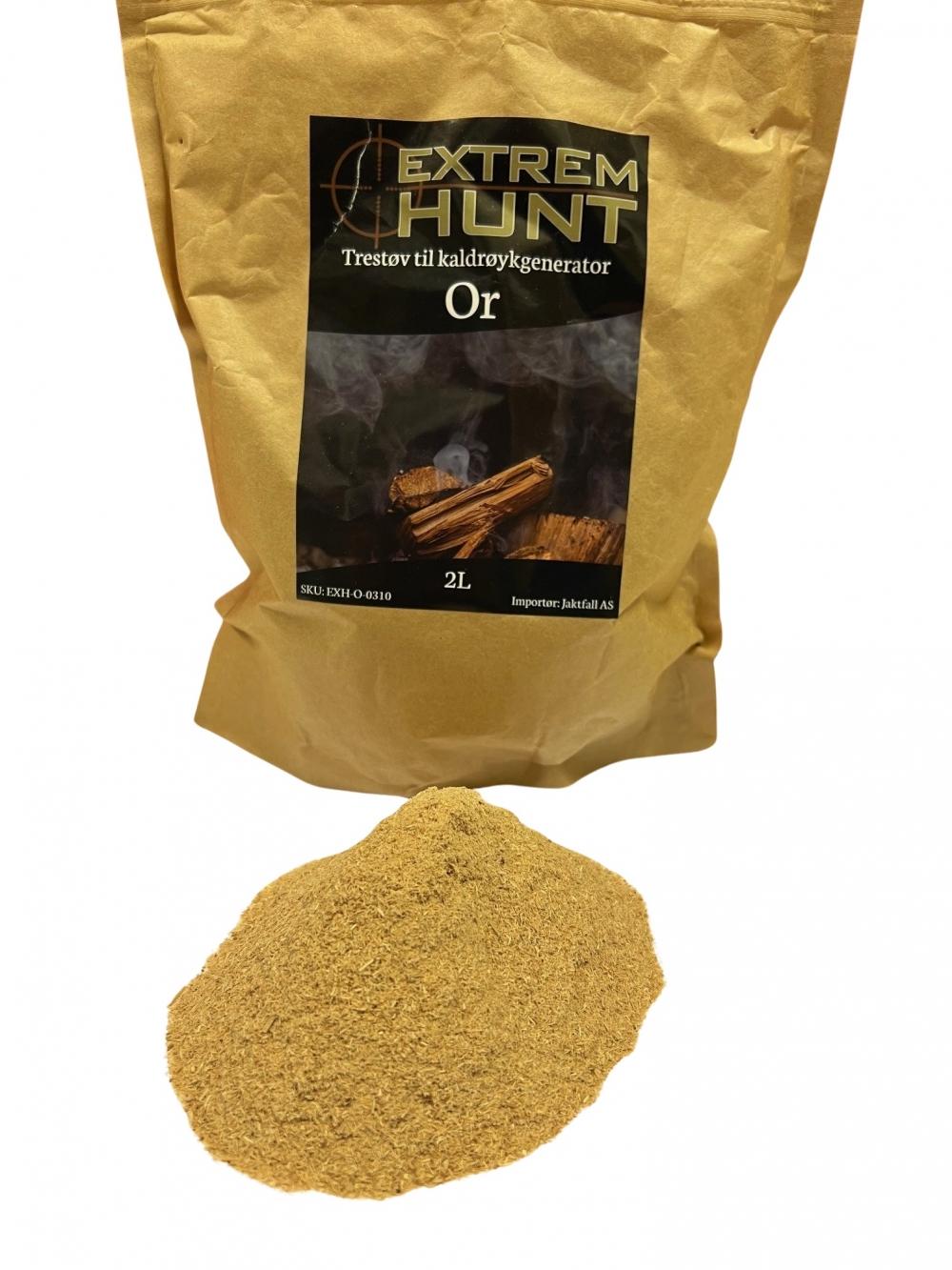 Extremhunt premium trestøv av Or 2 liter (0.3-1mm)