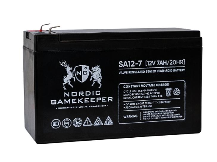 Nordic Gamekeeper 12V batteri 7Ah