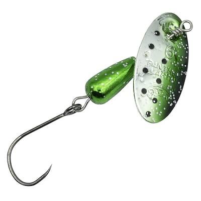 Panther Martin singelkrok uten mothake 7 gram Green Silver Speckled (NY JUNI 2025!)