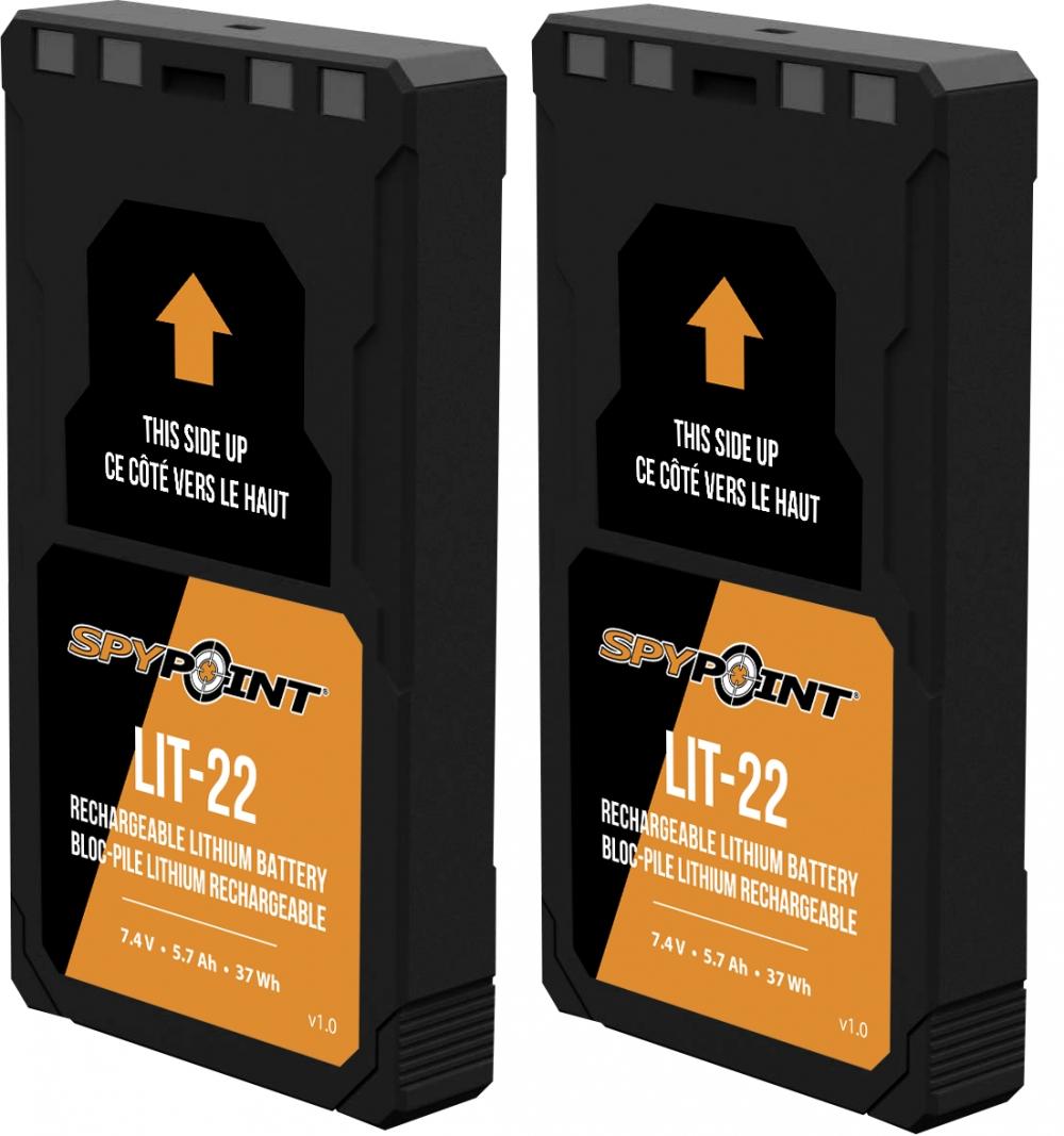 SPYPOINT Lithium-Akku LIT-22 TWIN-Pack
