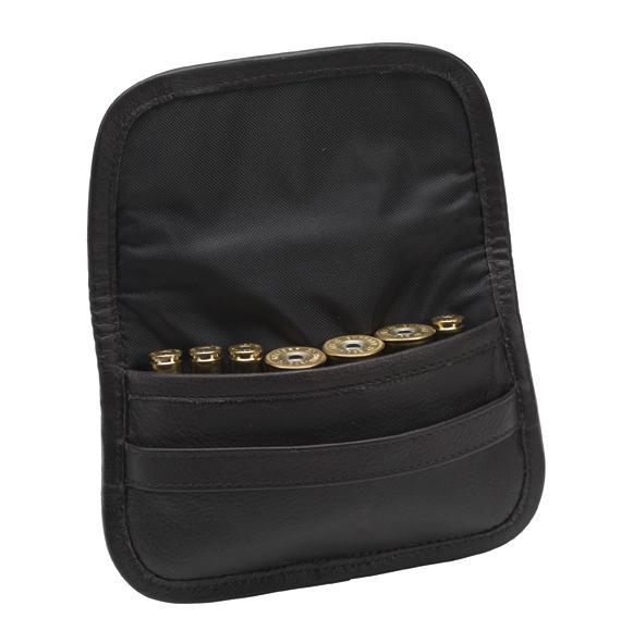 Patronpung i mykt skinn til kombivåpen