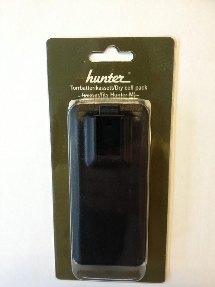 Tørrbatterikassett for Hunter M140 jaktradio