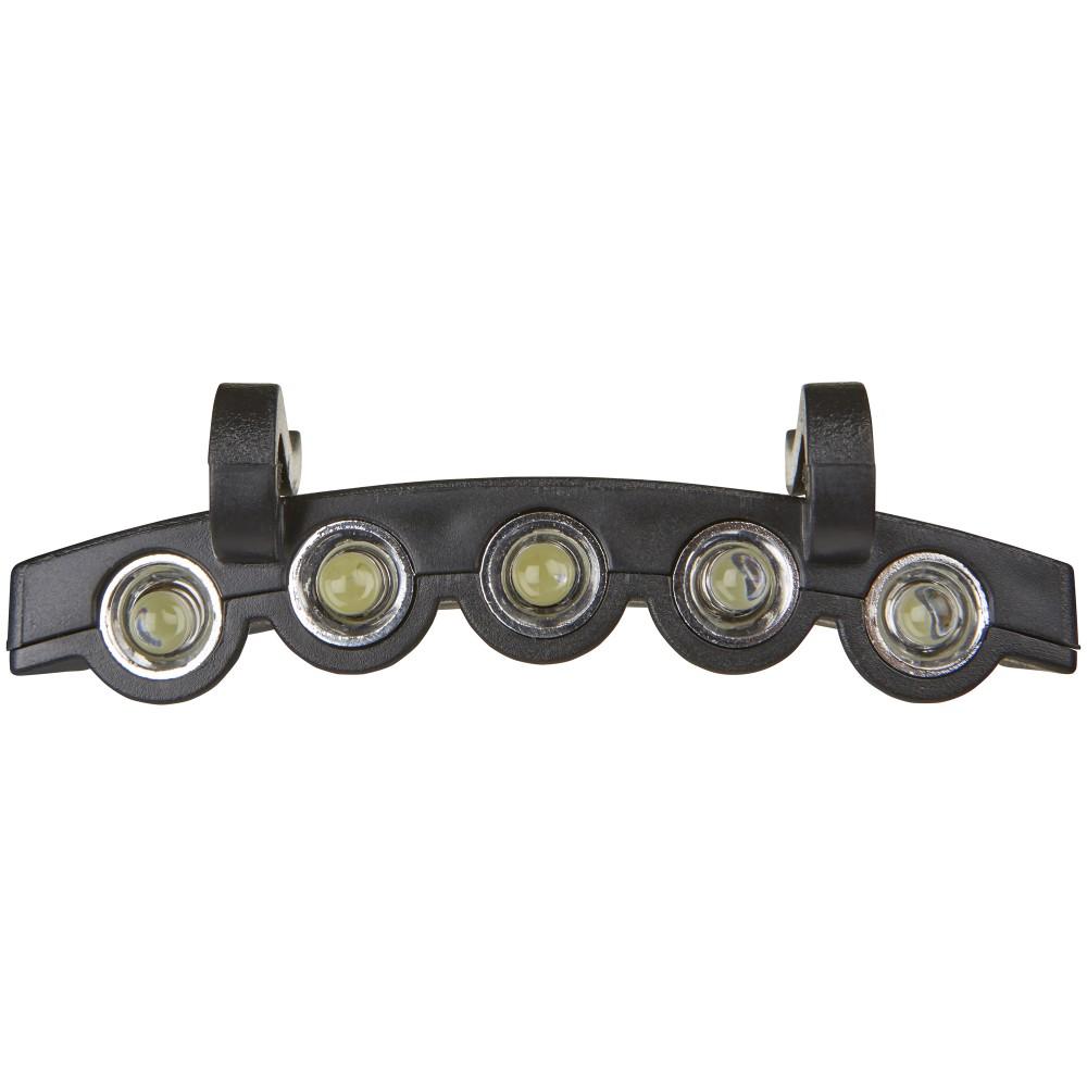 Caplight 5 dioder, sort