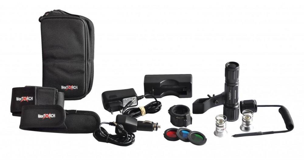 NexTorch RT3 Ettersøkslykt 320 lm Premium Set