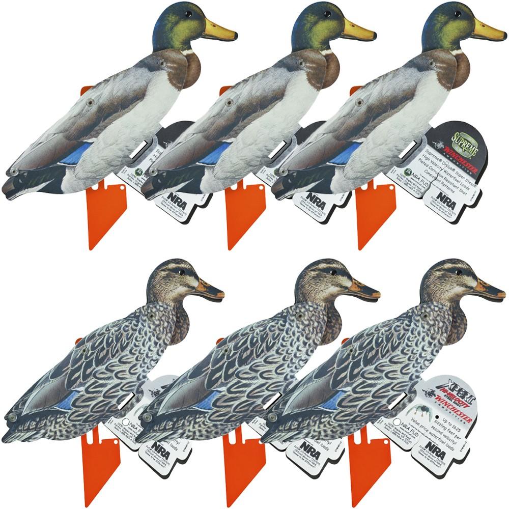 FUD - Stokkand, 3D Lokkefugl, 6 stk.