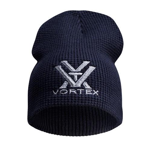 Vortex Navy Waffle Knit Beanie