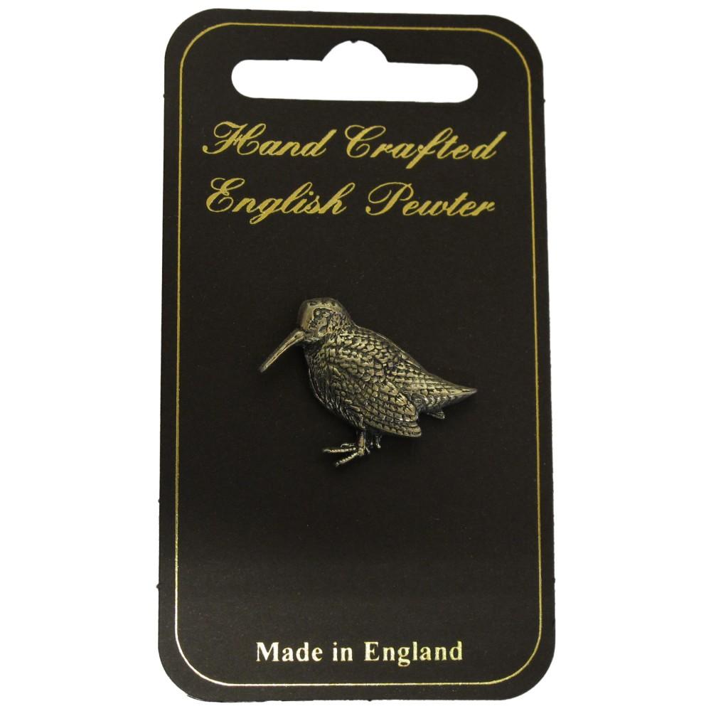 Pins av Tinn - Engelsk Håndverk, Bekkasin i Figur