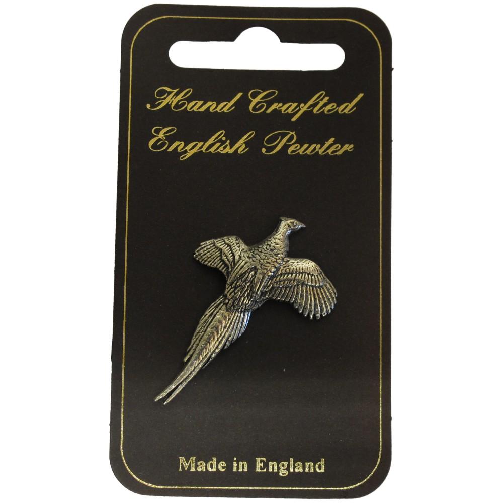 Pins av Tinn - Engelsk Håndverk, Flyvende Fasan