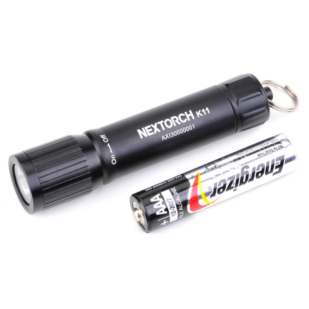 NexTorch K11 100 lumen nøkkelringlommelykt