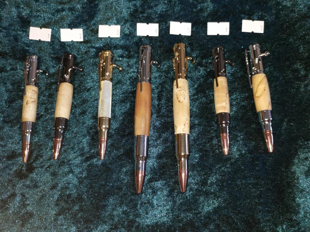 Riflepenner med Parker Hale innmat