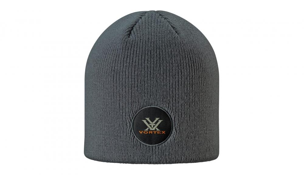 Vortex Grey Knit Beanie