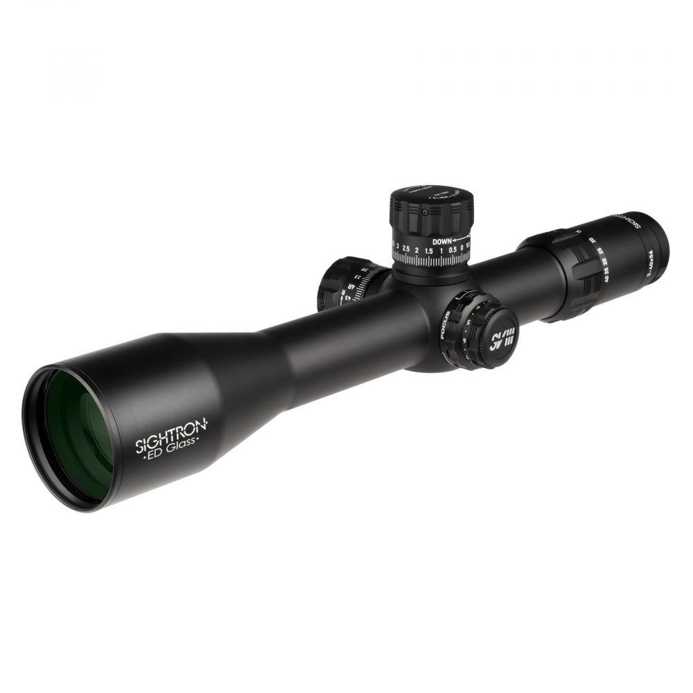 Sightron SVIII ED 5-40x56 LRM FFP IR Zero Stop MRAD