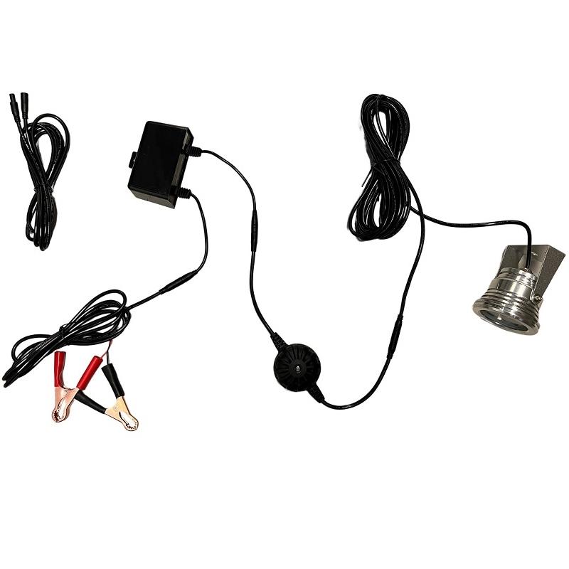 Xtremhunt 12V Åtebelysning med Fjernkontroll, Proffpakke