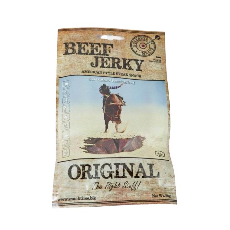 Beef Jerky Original 50g Bullseye Meats 