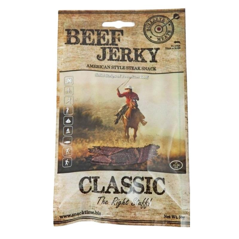 Beef Jerky Classic 50g Bullseye Meats 
