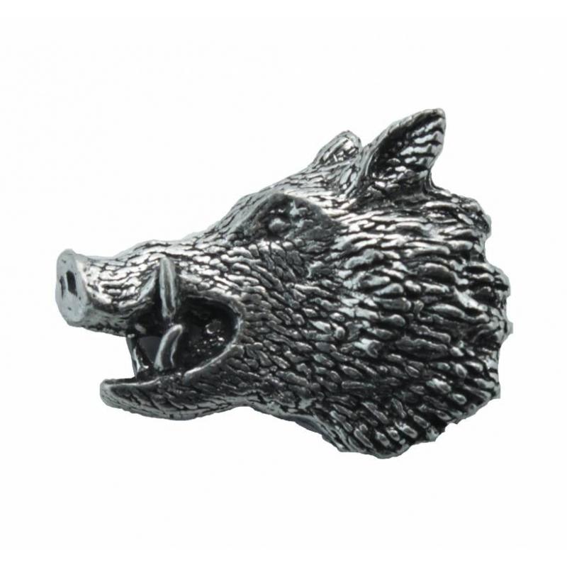 Pins av Tinn - Engelsk Håndverk, Villsvinhode Keiler/ Galte