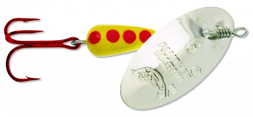 Panther Martin Classic Regular Red Hooks Silver