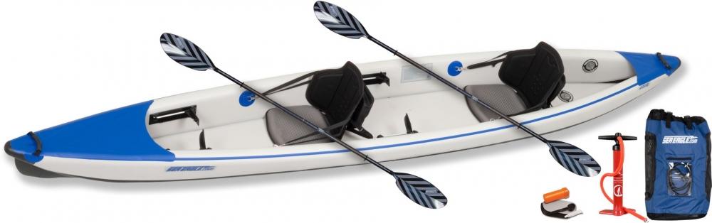 Sea Eagle RazorLite 473rl Oppblåsbar Kajakk, Pro Tandem Package