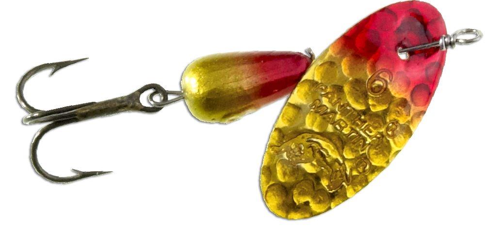 Panther Martin Hammered Regular Hammered Yellow/Red