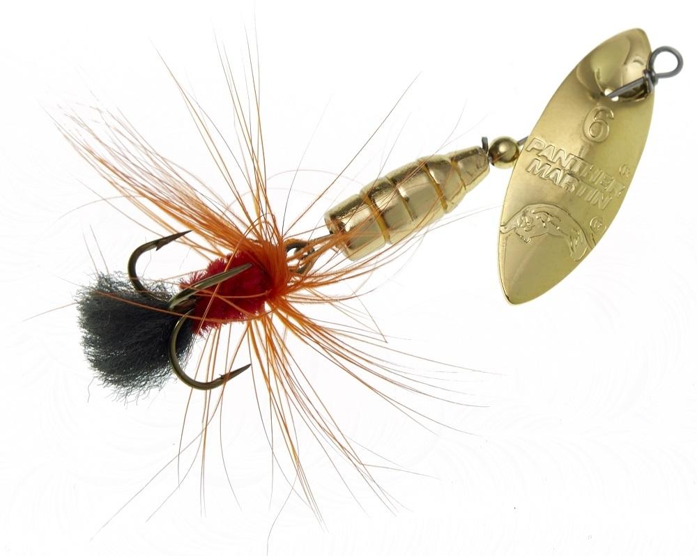 Panther Martin WillowStrike Metal Fly Gold/Orange